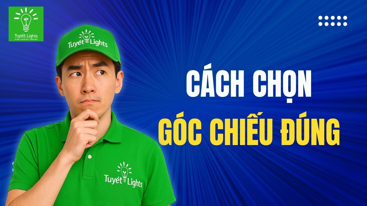 Góc chiếu của spotlight ảnh hưởng thế nào đến vẻ đẹp không gian?